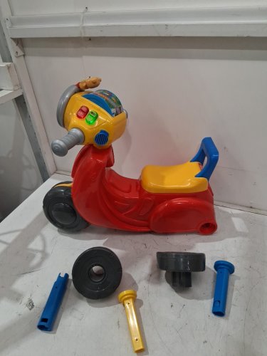 Vtech 2-in-1 map & go scooter, English Version - Age 1-3 Year - red (Model: 80-572300) image 4