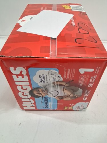 96PK HUGGIES LITTLE SNUGGLERS DISPOSABLE GENTLE SKIN PROTECTION BABY DIAPERS - SIZE 1 - DISNEY WINNIE THE POOH image 3