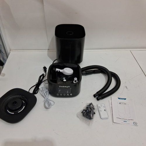 thobeya  Reptile Fogger Humidifier with Dual Hose, Remote Control, Humidity Sensor & Auto Humidity Control - 5l - black (model:  yl-1949) image 6