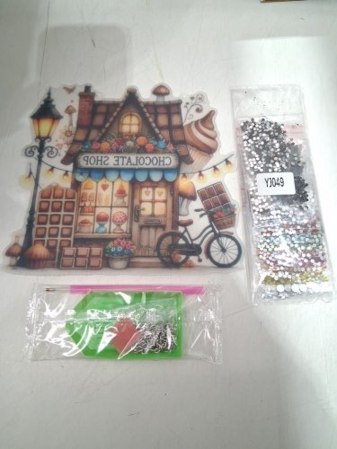 Hanging chocolate shop Diamond Art (model: 8Z1) image 3