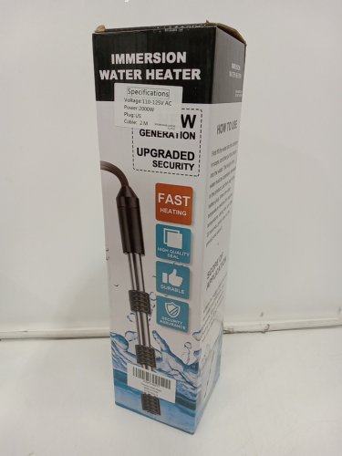 Goyappin Immersion Water Heater with digital LCD Thermometer - 2 Meter Cable - 2000W (Model: S313310best-ca) image 2