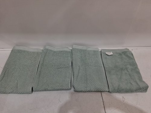 4pk caro home hand towels - 18" x 30" - green (Style: 1945886) image 3