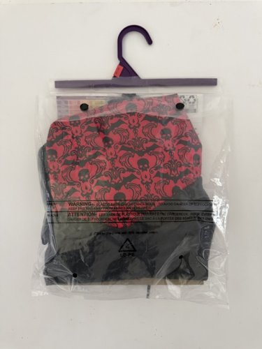WOMEN'S RUBIES VAMPIRE COSTUME - SMALL (4-6) - BLACK/RED (STYLE: 1002835) image 2