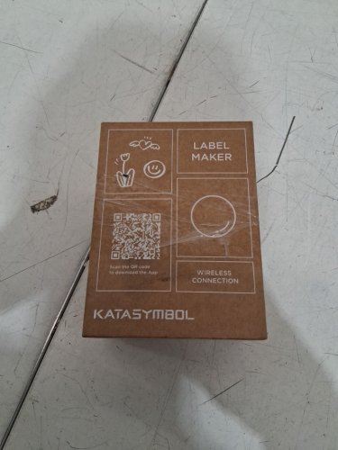 katasymbol Pro Bluetooth Label Maker Machine with Wide Waterproof Labels - black - (model: T50M) image 2