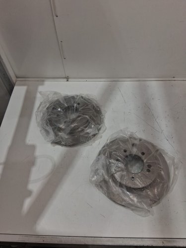 2PK POWER STOP Autospeciality Replacement Rear Brake Rotor - Fits Various Kia and Hyundai Models (Model: JBR1337) image 6