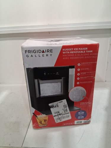 Frigidaire Gallery 38 lbs. Countertop Nugget Ice Maker-easy crush ice-Black (model: efic264-black) image 2