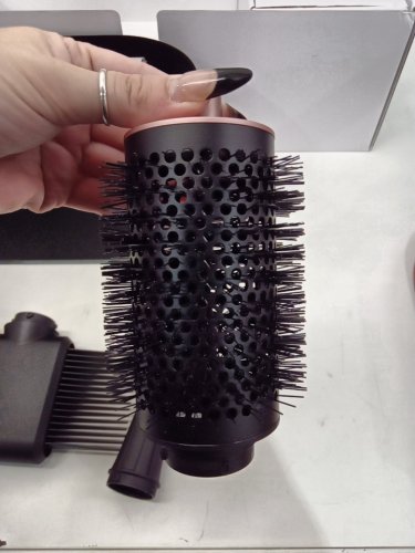 6PC DYSON i.d curly + coily airwrap multi styler and hair dryer with bluetooth - amber silk ( model: hs08) image 6
