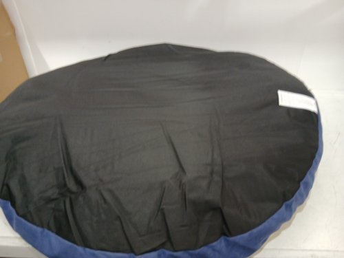 AMAZON BASICS PET CAVE BED With Removable cave Cover- LARGE / 35" X 35" X 13" - BLUE image 5