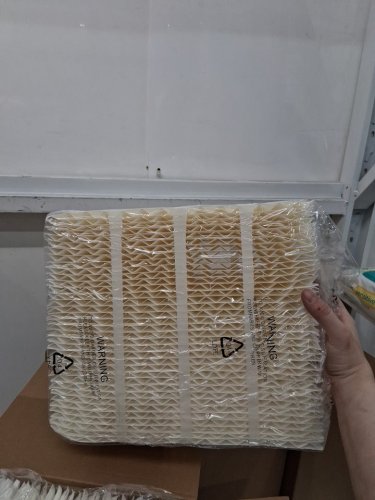 3 (2PK) Techypro 1043 HUMIDIFIER SUPER WICK FILTER REPLACMENT FOR ESSICK AIR aircare humidifiers - 11.7" x 11" x 4" - WHITE image 2