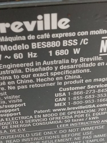 breville the barista touch automatic led touch-screen espresso machine with built-in grinder & milk frother - brushed stainless steel (model: BES880BSS) image 15