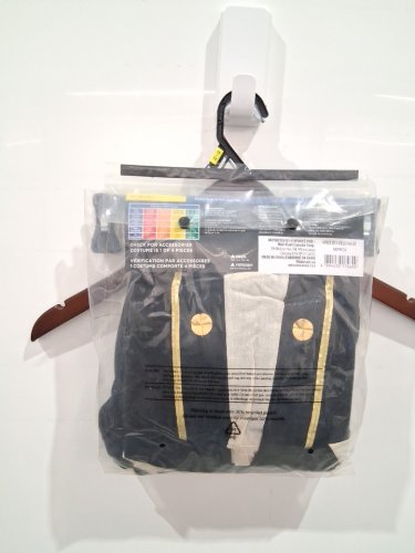 3PC BOYS PALAMON BUCKLING BUCCANEER COSTUME SHIRT, HAT, SASH BELT - LARGE (10-12) - WHITE/BLACK/RED/GOLD (STYLE: 6879C (L) image 3