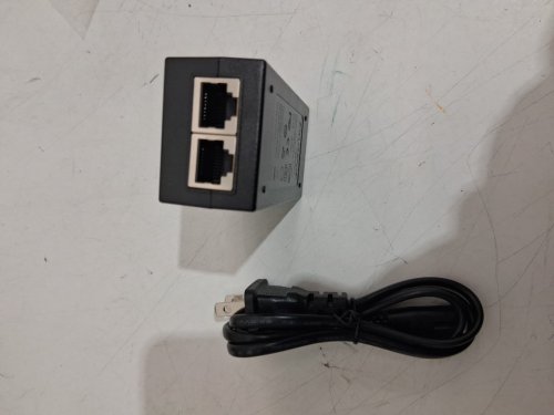 PLUSPOE GIGABIT INJECTOR ADAPTER - 30W - BLACK image 4