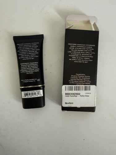 SACHA Liquid Kamaflage Foundation - 30ML / 1.0 FL OZ - PERFECT BEIGE image 4