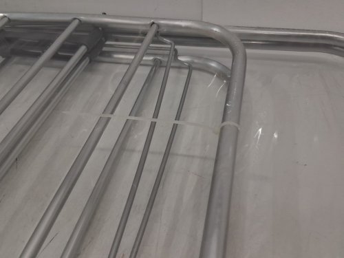 Clothes Drying Rack Gullwing Space-Saving Laundry Rack Foldable for Easy Storage 9" x 16.9" x 12.4"-32.7" - Silver image 4