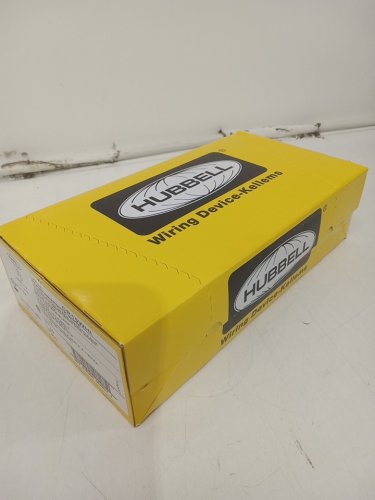 10pk HUBBELL Wiring Device-Kellems Duplex Receptacle 2 Pole 3 Wire - 15A 125V - White (Model: CR15WHI) image 2