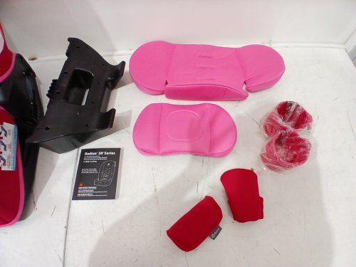 Diono Radian 3r 3-in-1 FOLDABLE & Convertible Car SeaT WITH CUP HOLDERS - 120LBS MAX - Pink COTTON CANDY (MODEL: 50644-NA-01) image 4