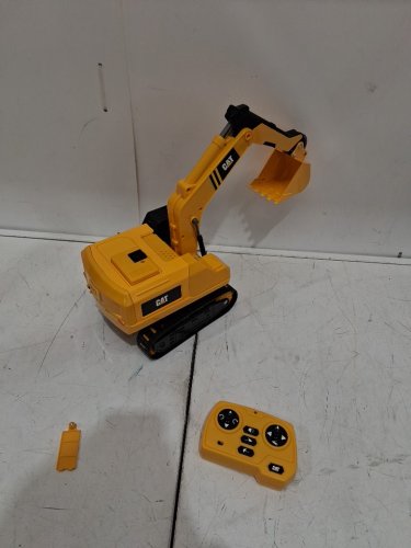 CAT Massive Mover remote control RC Steel Excavator - black/yellow (model: 1851476) image 2