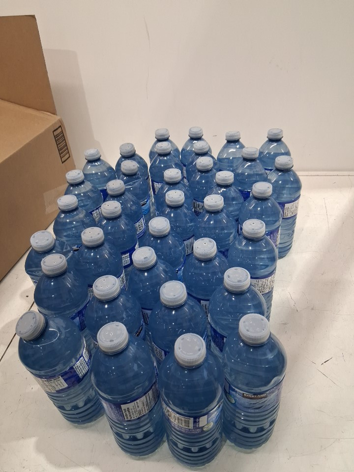 40PK Kirkland Natural Spring Water Bottles - 500ML image 2