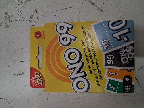 ono 99 by uno card game - yellow image 2