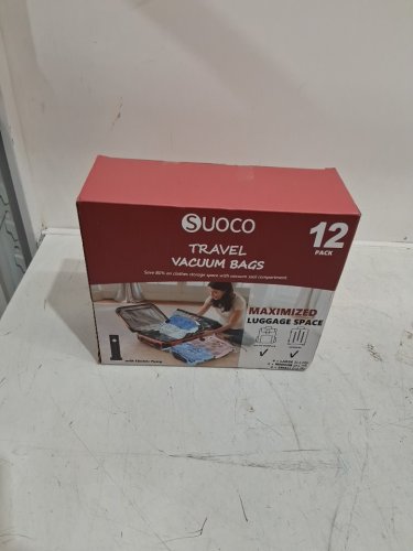 12pk suoco vacuum seal bags - assorted size image 2