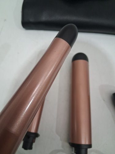 5pc CONAIR INFINITI PRO interchangeable curling irons - rose gold/black (model: cb0723gdc) image 6