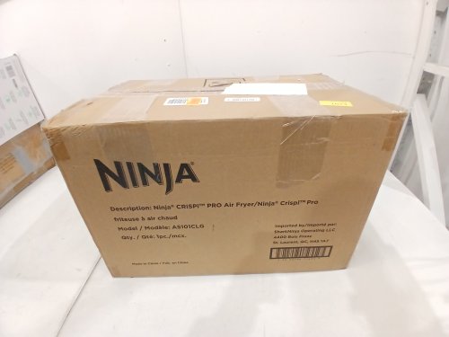 NINJA CRISPI PRO 6-IN-1 GLASS AIR FRYER - 2.5QT /6QT - BONE (MODEL: AS101CLG) image 2