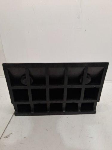 Toolsempire Rubber Curb Ramp - 19" x 13"x 5"- black (model: aw10034) image 4