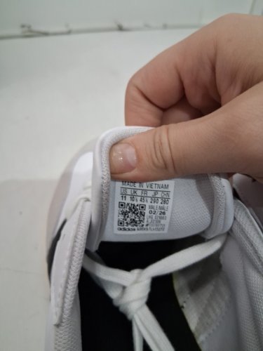 Men's Adidas Barreda lace up Sneaker Shoes - Size 11 - White (Style: 2974611) image 4