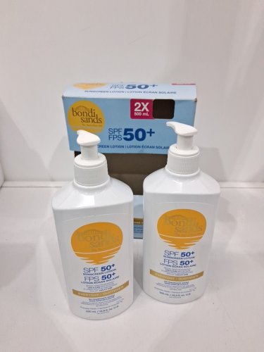 2pk bondi sands the australian tan sunscreen lotion - spf50+ - fragrance free image 2
