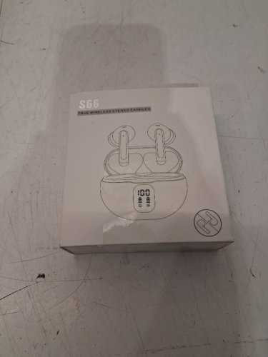 BHNYBWUL Bluetooth Wireless Earbuds with Touch Controls and Battery Display Case - Black (Model: S66) image 2