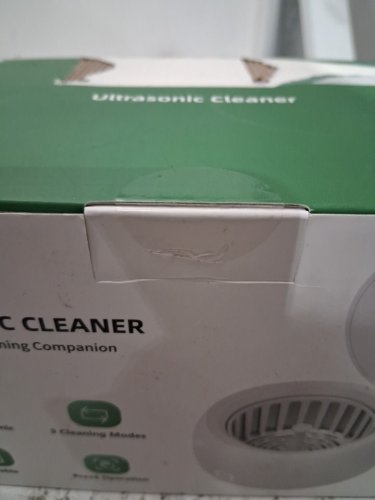 ultrasonic Cleaner Machine - 45000hz - 200ml - white - (model:	‎JX-580PRO) image 3