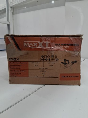 MAXXT6 Speed Burnishing Polishing Machine with 3 polishing wheels - 1300w 3200rpm - black (model: r7402-1) image 7