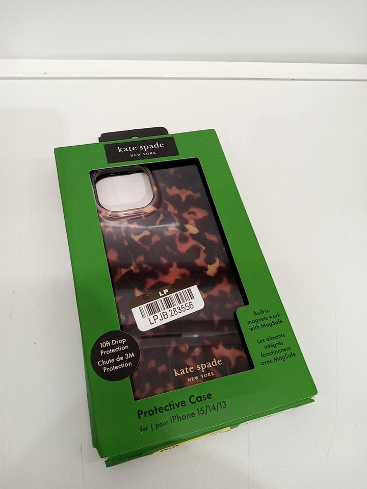 Kate spade new york protective magsafe case for iPhone 15/14/13 - Tortoiseshell (Model: KS052422-05) image 2