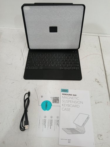 esr ipad 13 air magnetic case with keyboard - black (model: 6b024) image 3