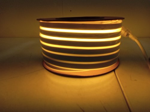 SHINE DECOR LED ROPE LIGHTS AC 120V, CONNECTABLE & CUTTABLE DOTLESS 120LEDS/M ECO NEON STRIP LIGHTING, ETL IP65 WATERPROOF & WEATHER-RESISTANT FOR HOME COMMERCIAL, 2500K - 65.6FT - WARM WHITE image 7