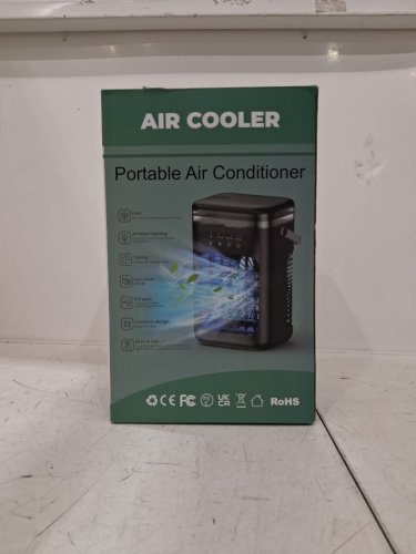 PORTABLE air cooler conditioner fan - 1000ml capacity - 12" - white (model: f35) image 5