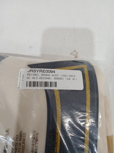 *SIGNED* mens nhl WrestleMania WWE las Vegas 41 Roman reigns Vegas golden knights jersey - size 56 - fanatics COA - 7 of 41 image 5