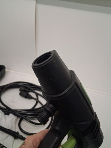 YKYI 6-IN-1 Cordless Pressure Washer **tool only** - 3GPM/1200PSI/21V - BLACK/GREEN image 6