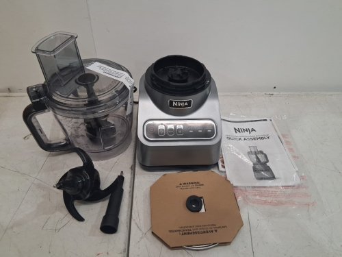 NINJA PROFESSIONAL AUTO-IQ ELECTRIC FOOD PROCESSOR - 2.1l / 9-CUPS - 850W/120V - SILVER/BLACK (MODEL: BN600C) image 3