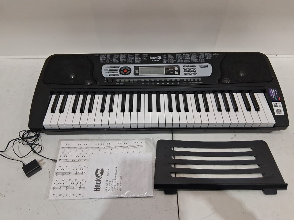 ROCKJAM 88-KEY ELECTRIC KEYBOARD WITH BUILT IN SPEAKERS (MODEL: RJ88-DP) image 3