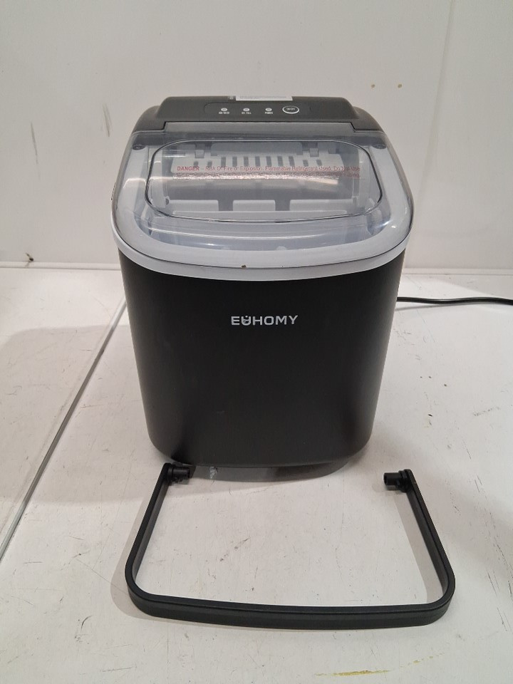 EUHOMY Countertop Ice Maker Machine - MAKES 26LB/Day - BLACK (MODEL: im-06d/IM001-Bbl-CAEH) image 5