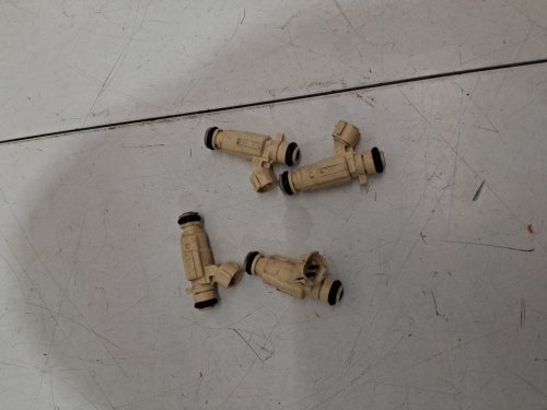 4pc necatuo fuel injector - 2.0l - compatible with various hyundai and kia models - beige (model: fj493) image 4