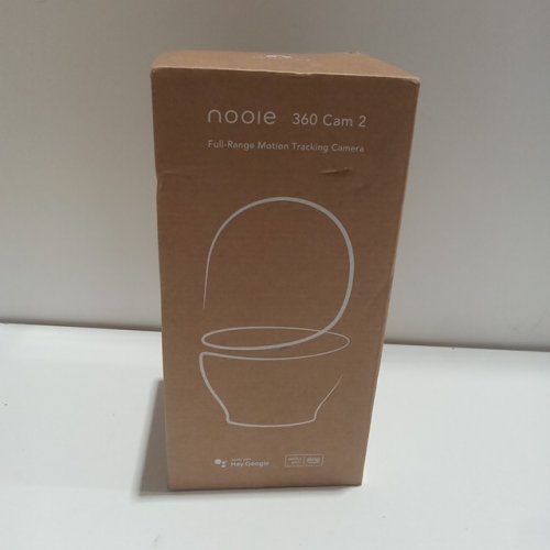 nooie 360 Cam 2 Full-range Motion Tracking 2K wifi Camera - 1080P - works with Alexa - white (Model: IPC100C) image 5