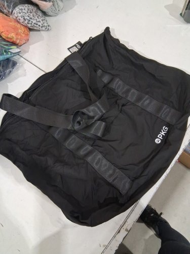 PKG Umiak Polyester Shoulder Bag - 33L - BLACK (MODEL: UM-TOTE-BLK) image 3
