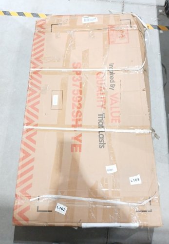 costway superfit folding treadmill with APP speaker - 7.5MPH - 2.2HP - 52.5" x 44.5" 26" - black/champagne yellow (model: sp37592sh-ye) image 3