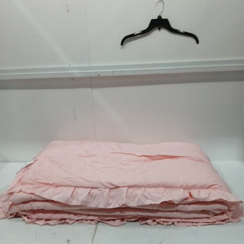 Yikush Shabby Chic Soft Ruffle Comforter - FULL- Pink image 2