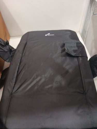 2PK SPORTNEER PORTABLE FOLDINNG STADIUM SEATS WITH SHOULDER STRAPS - BLACK (MODEL#: Y21-80600-34) image 6