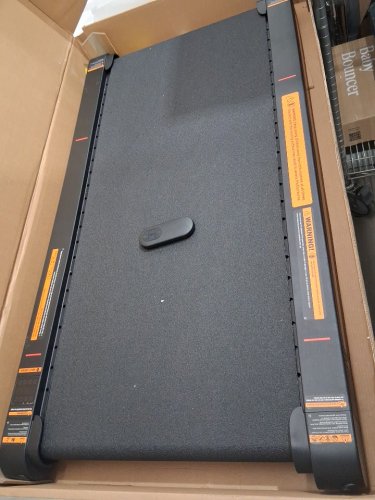 Sperax 4-In-1 Walking Treadmill with Incline - Vibration Pad With Remote Control and APP - Black/Red (Model: RM-02) image 6