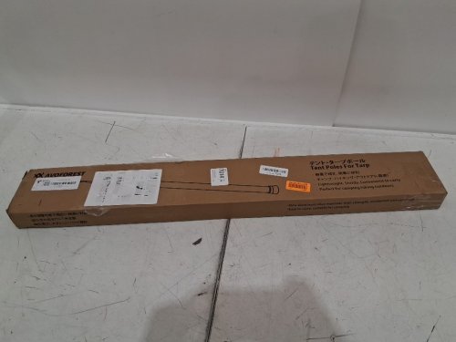 2PK AVOFOREST Aviation Aluminum Tent Poles - 8.7FT  (model: TMG 02) image 2