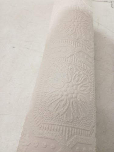 EMBOSSED wallpaper - 21" - white image 4
